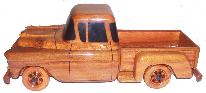 Wood Wooden mahogany desktop car model
