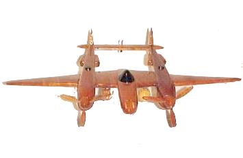 P-38 Lightening Jet wooden model airplane, aircraft models, plane model  model planes desktop model mahogany model airplanes