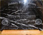 Laser engraving, Laser engraved diplomas