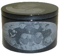 Laser Engraved Marble Photographs
