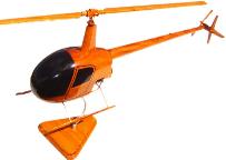 Robinson 22 Wood Desktop Helicopter Model  Wooden Helicopters  Wood helicopter models Mahogany Helicopter