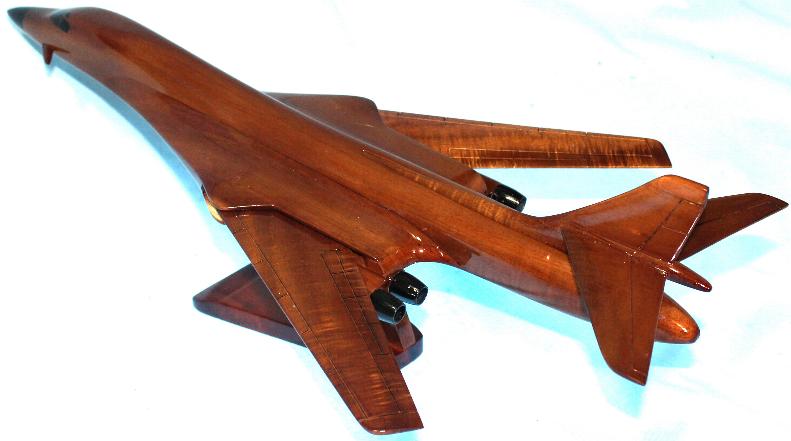 B1B lancer wood airplane
