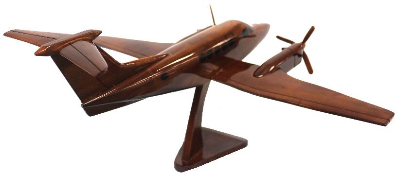 C-12 HURON /KING AIR 200 WOOD MODEL
