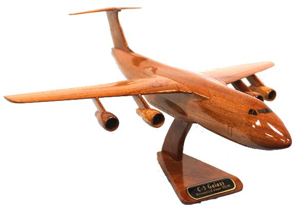 C-5 Galaxy, C5 Wood Model , C5 Model Mahogany,