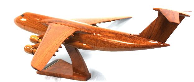 C-5 Galaxy, C5 Wood Model , C5 Model Mahogany,C-5 Airplane Model Wood
