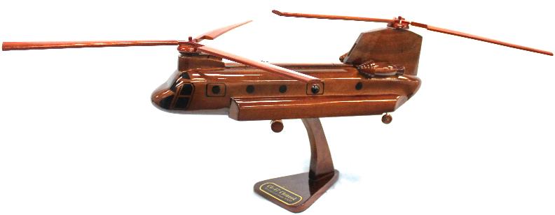 CH-47 Chinook Wood model