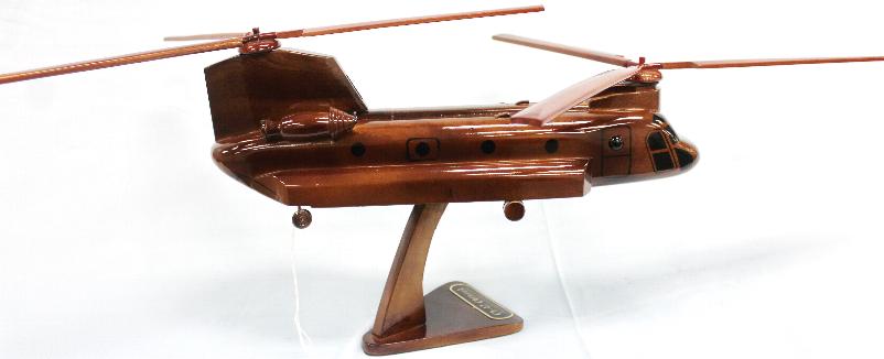 Wooden CH-47 Chinook  Helicopter