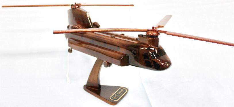 CH-47 Chinook Wood model