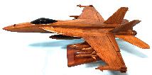 F-18 Super Hornet Model, F18 Model airplane, F18  Wood model
