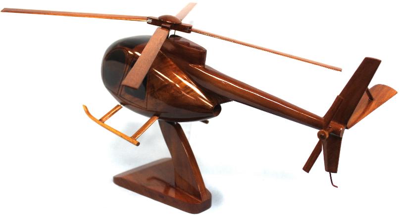Oh-6 Cayuse Model Wood