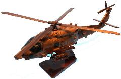 SH60R WOOD HELICOPTER MODEL