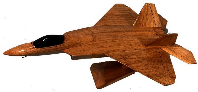 F22 Raptor model, f22 model, f22 wood model, f22 airplane model